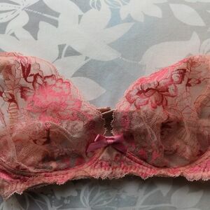 Agent Provocateur Pink Lace Bra